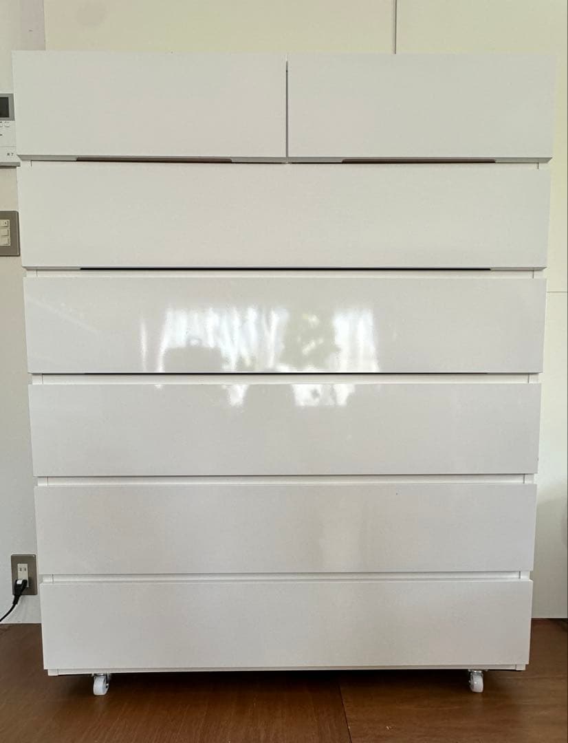 dinos ディノス　100cm 6段　奥行き30cm チェスト　タンス