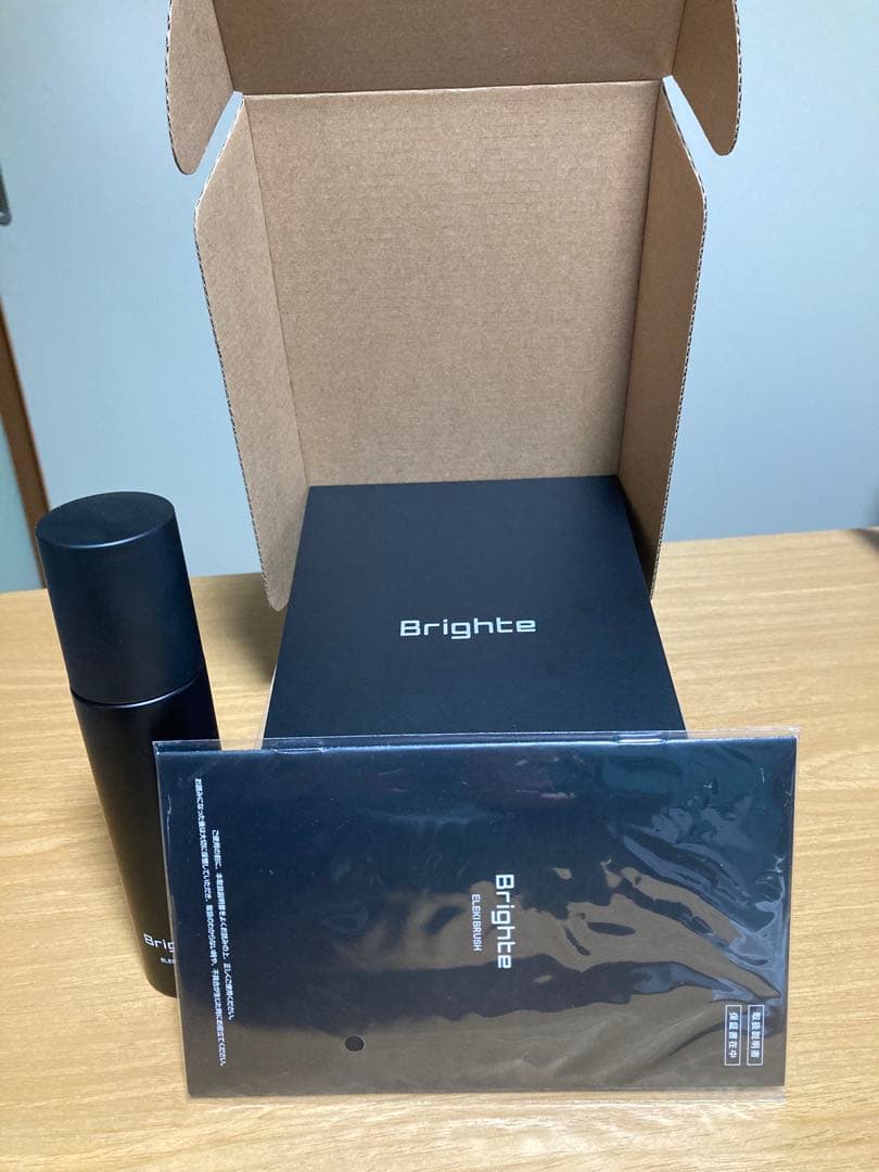《美品》Brighte エレキブラシ　エレキローション付　ELEKI　BRUSH