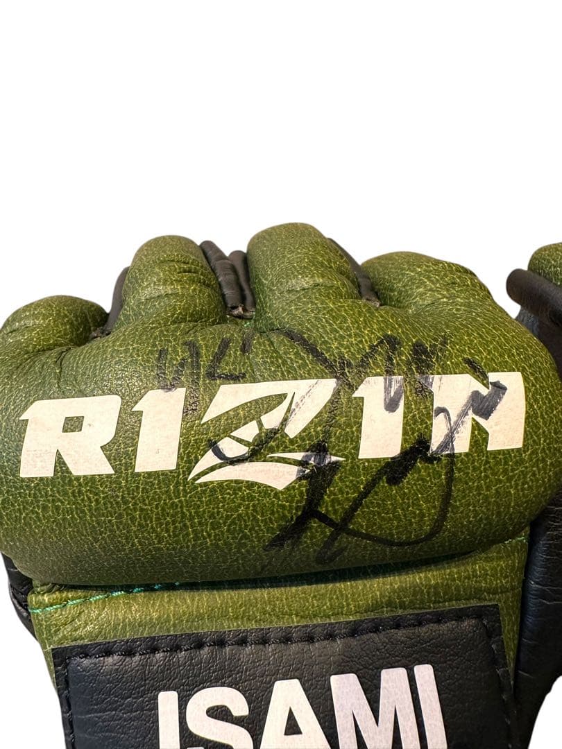 希少！関係者のみ！那須川天心サイン入り！RIZIN 格闘技 グローブ S新品