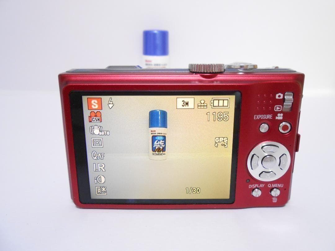 【お値下げ歓迎・美品】Panasonic LUMIX DMC-TZ10 レッド