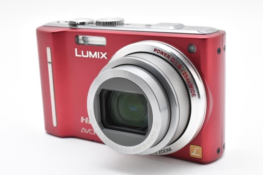 【お値下げ歓迎・美品】Panasonic LUMIX DMC-TZ10 レッド