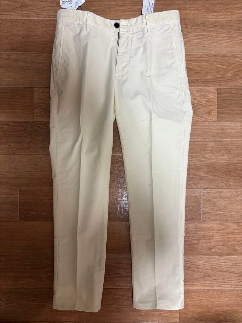 最終値下げINCOTEX SLACKS 100型トリコチノ　オフホワイト　31