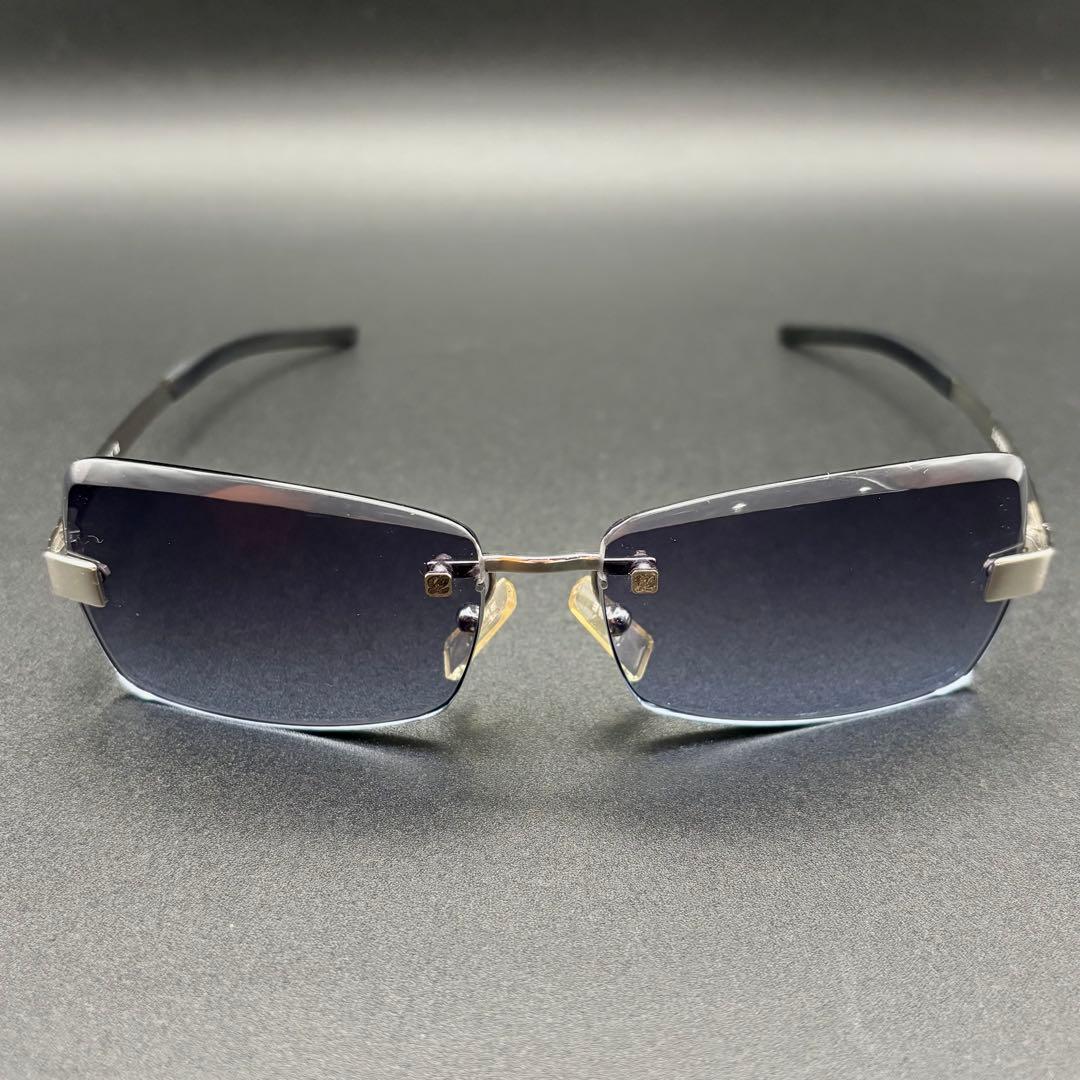 希少✨Y2K Loewe Sunglasses Rimless Vintage