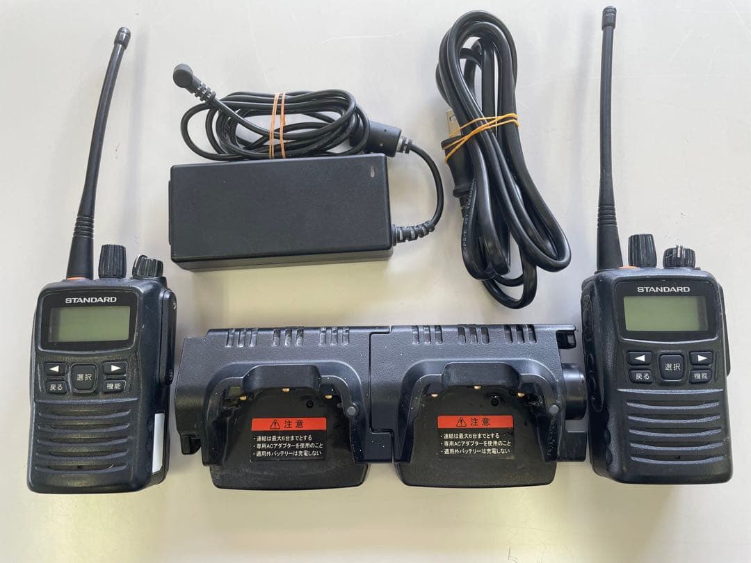 k*i様 スタンダード製デジタル簡易無線機　免許局VXD450U 2台セット
