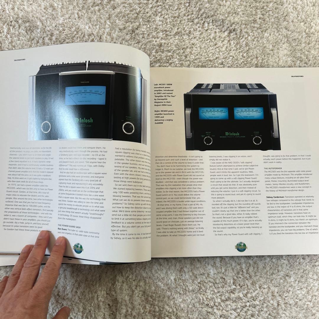 『McIntosh ...for the love of music..』洋書