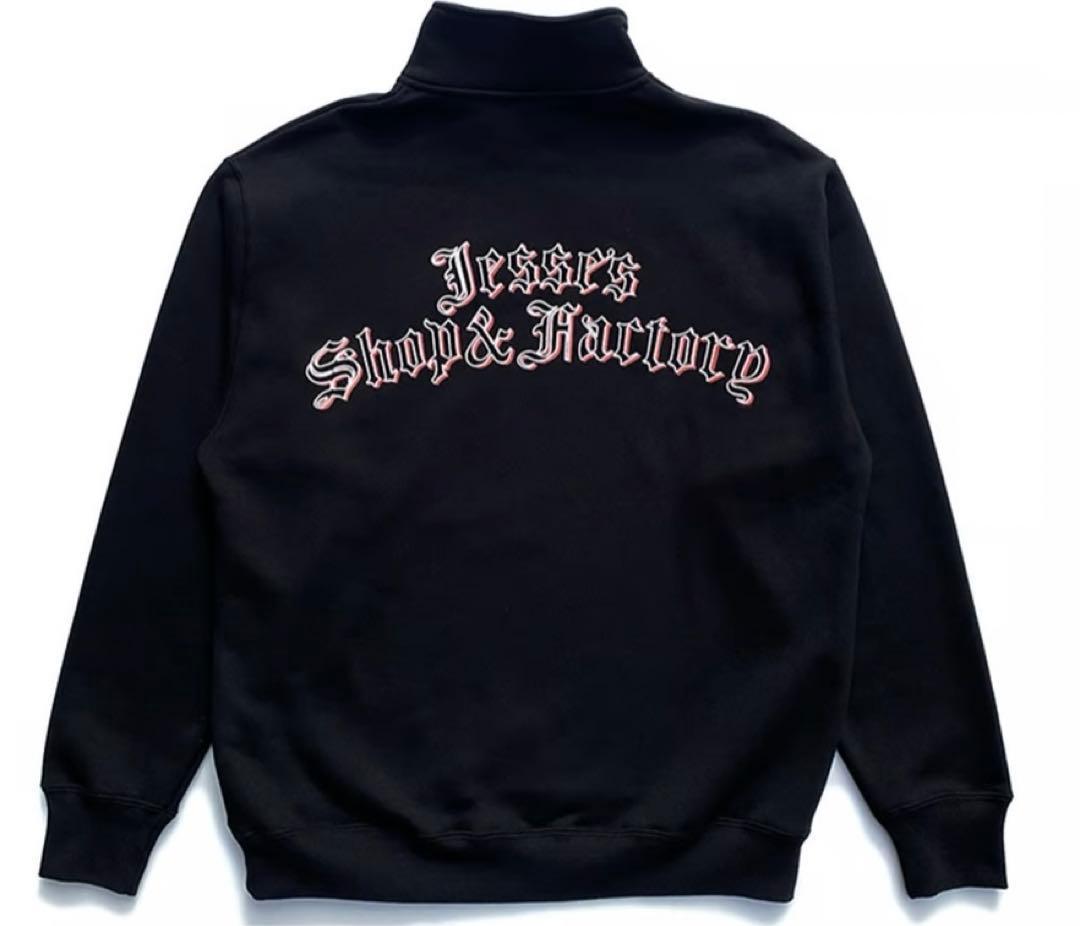 ★希少極美品★JSF ハーフジップスウェット BONEZ JESSE