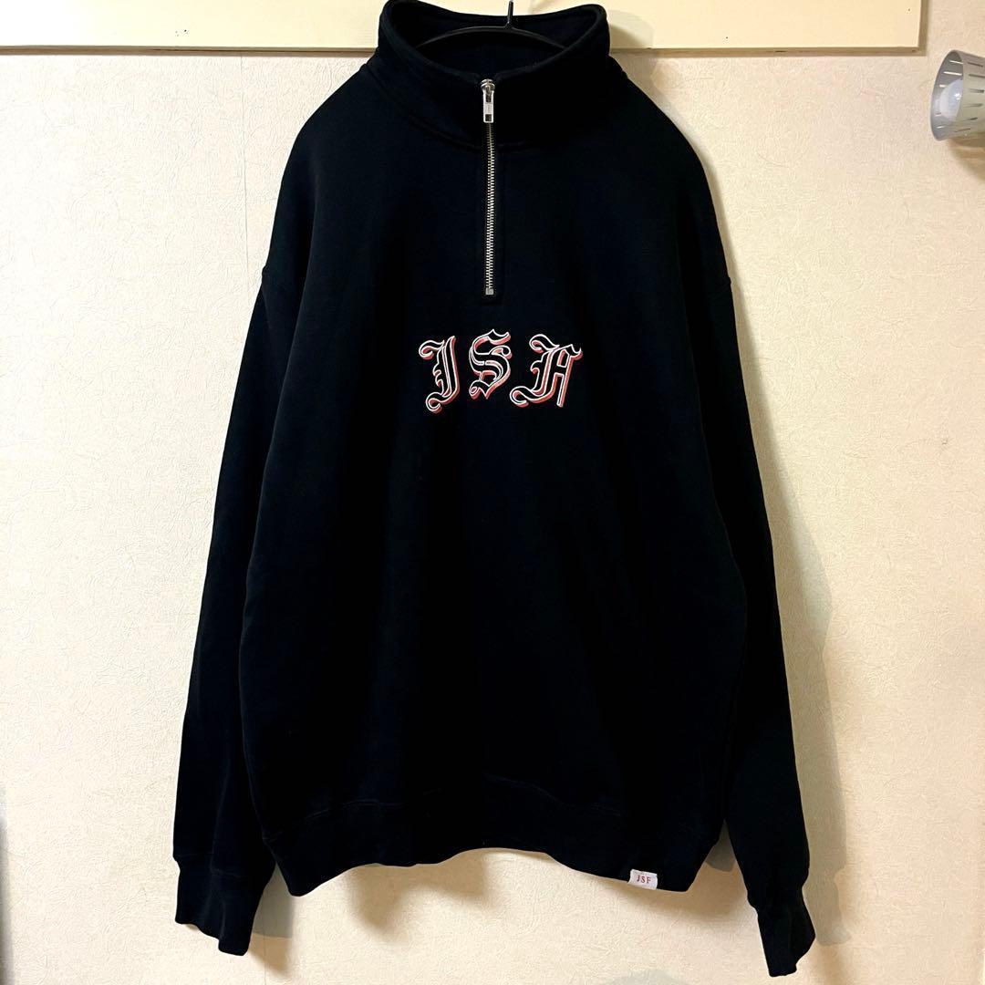 ★希少極美品★JSF ハーフジップスウェット BONEZ JESSE