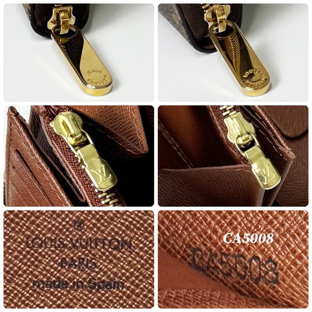 極美品 ルイヴィトン モノグラム ジッピー オーガナイザー M60002 長財布