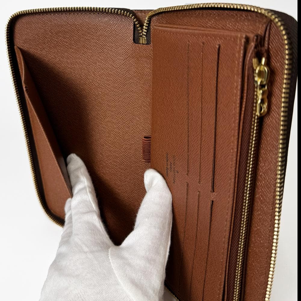 極美品 ルイヴィトン モノグラム ジッピー オーガナイザー M60002 長財布