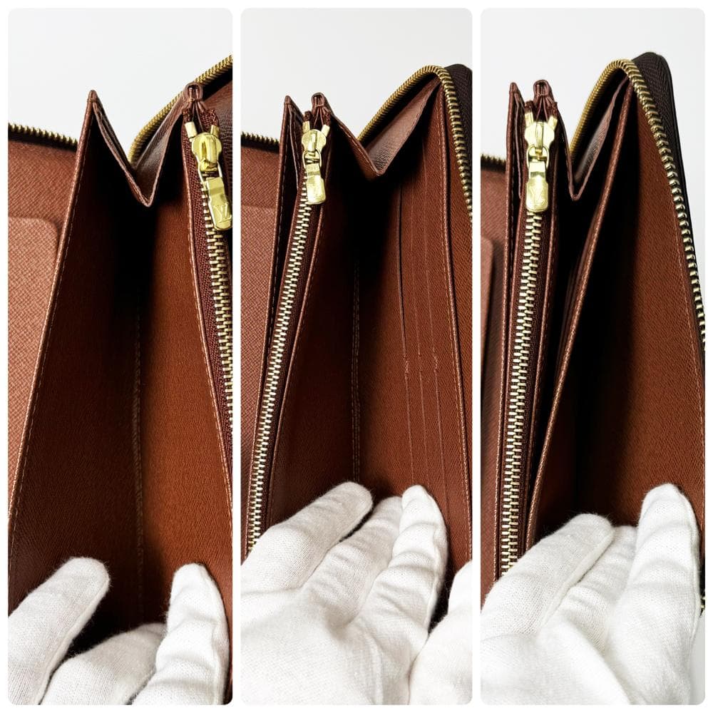 極美品 ルイヴィトン モノグラム ジッピー オーガナイザー M60002 長財布
