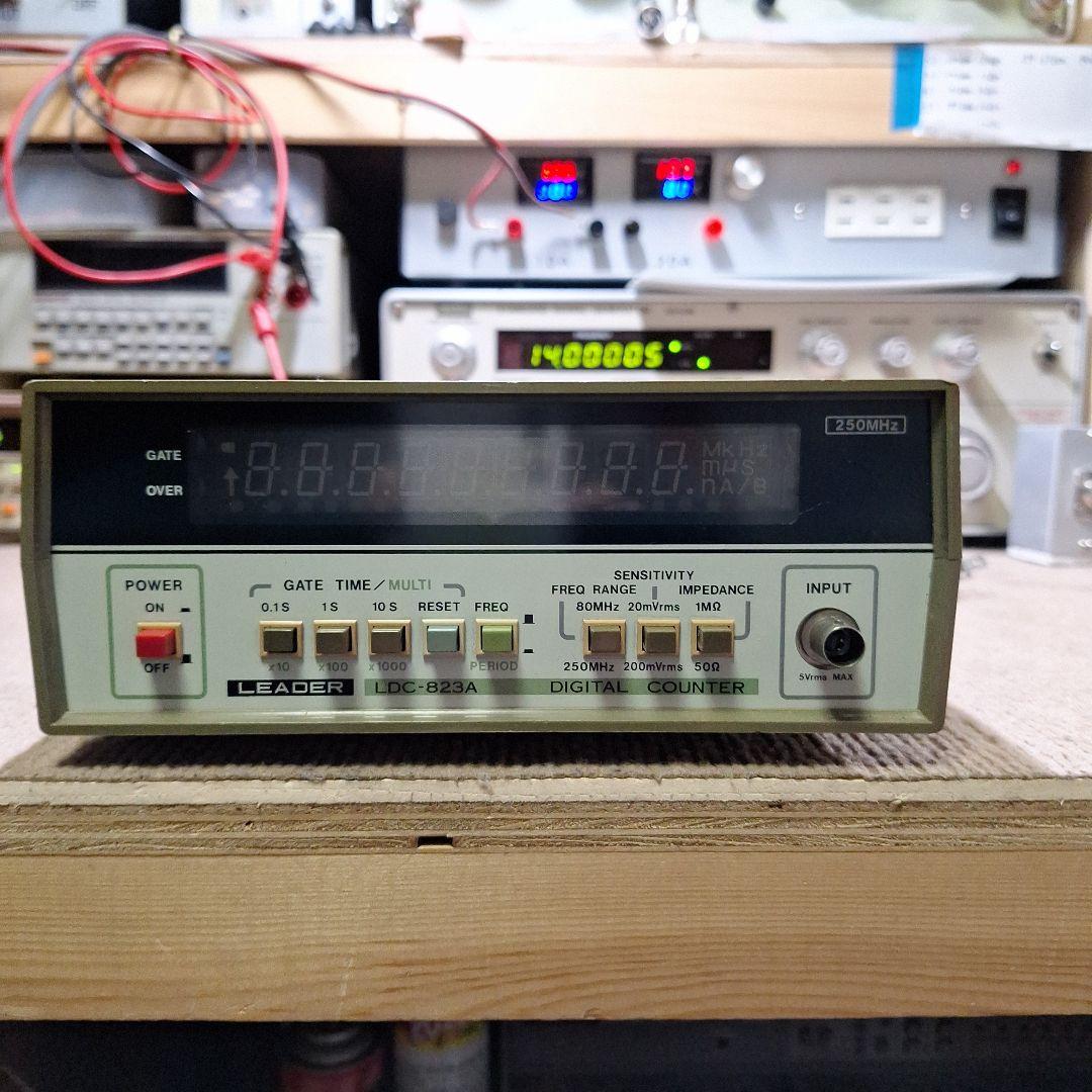 リーダー　LDC-823A周波数カウンター