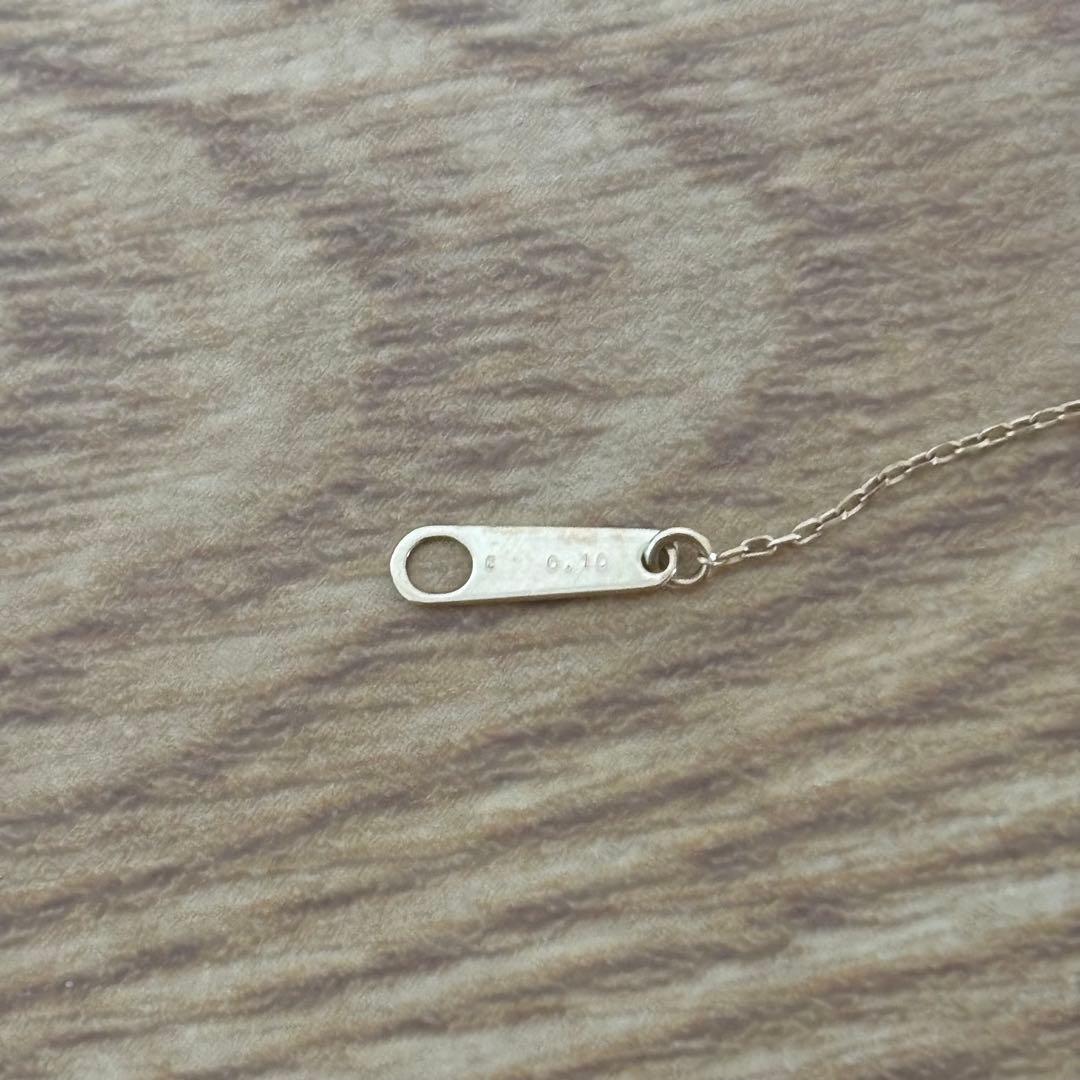 ミルフローラ K10PG ダイヤモンド ネックレス 北斗七星