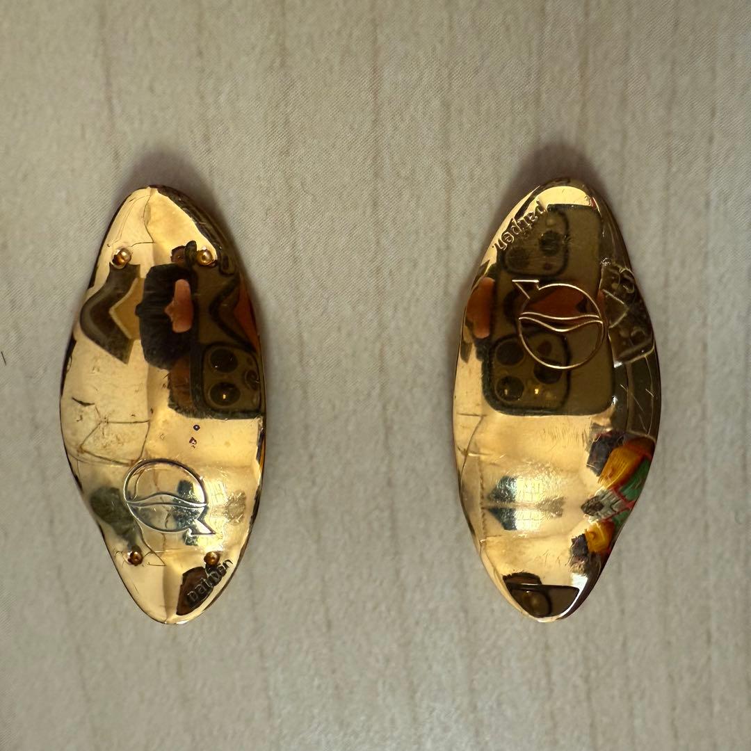 リーフレック　ソリッドシルバーゴールドプレート　33mm