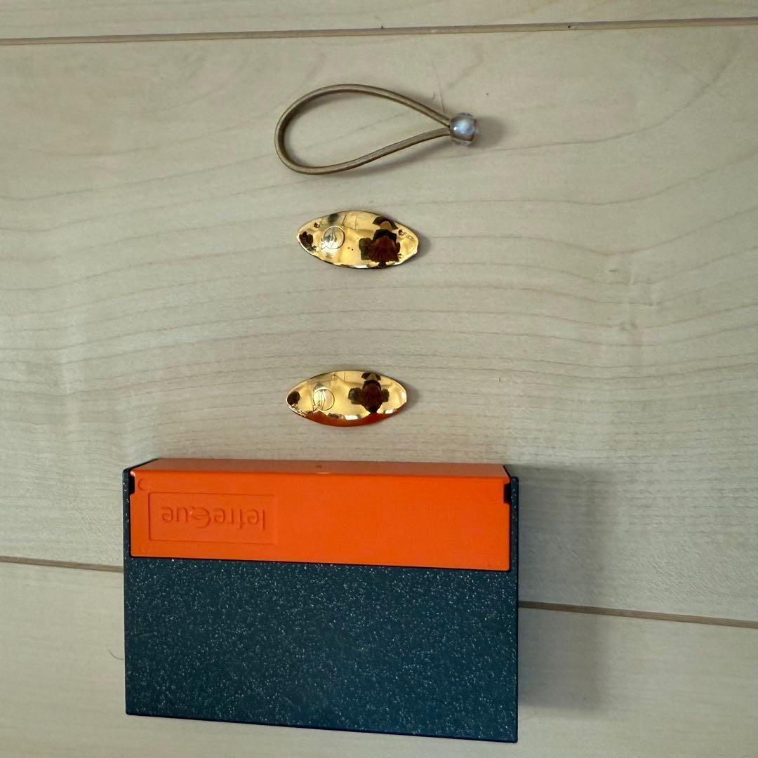 リーフレック　ソリッドシルバーゴールドプレート　33mm