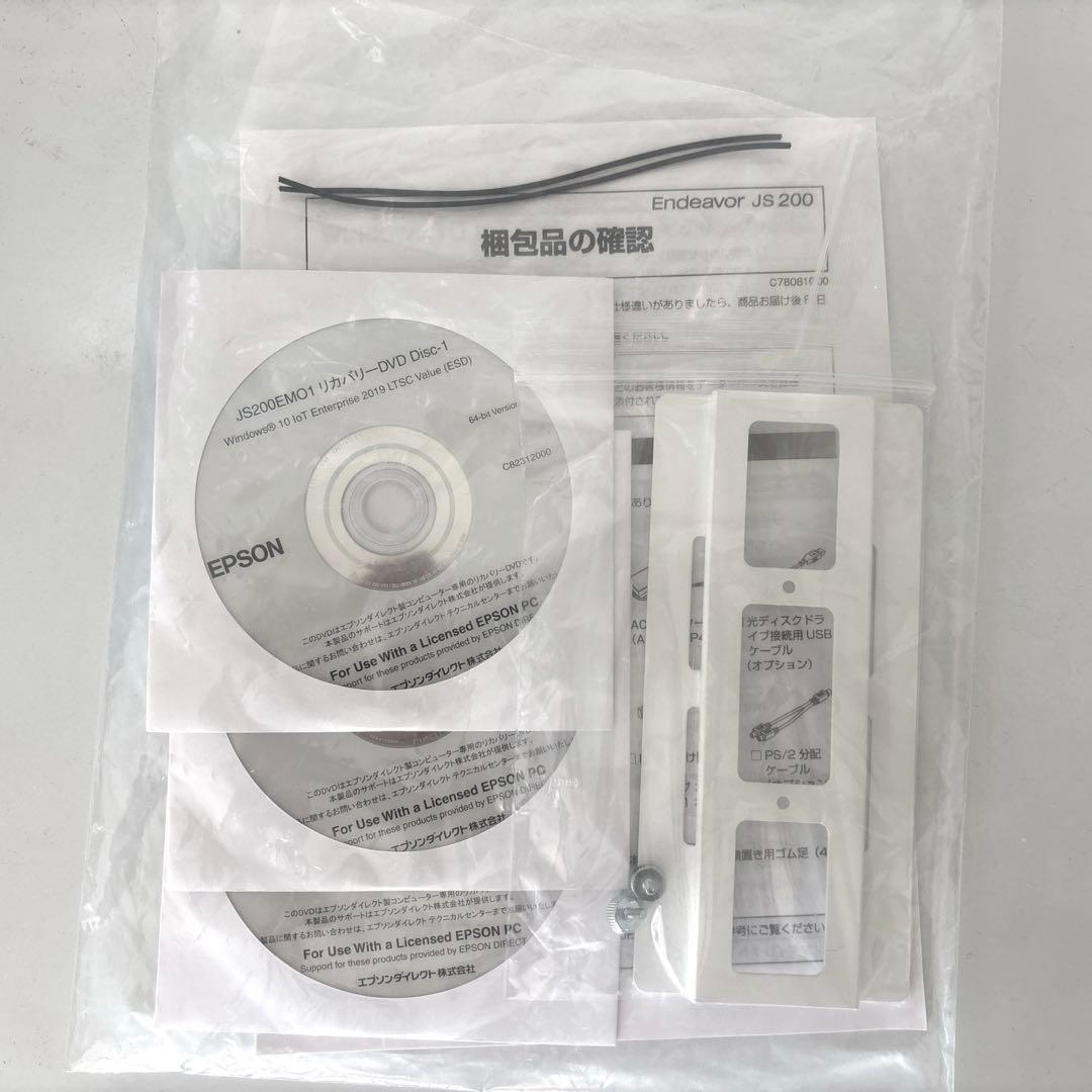 て*る様 最新爆速第10世代小型デスクトップPCEPSON Endeavor J