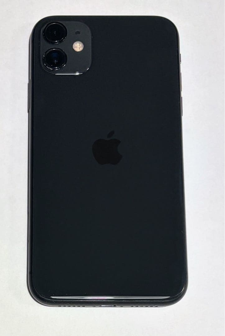 Apple iPhone 11 本体 ブラック64GB cellular
