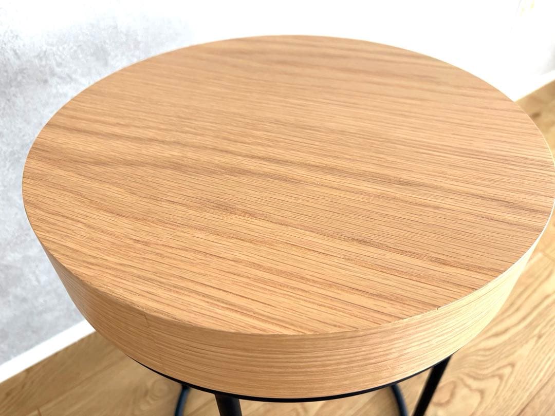 【IDÉE】DIVANCO SIDE TABLE Oak サイドテーブル 無印