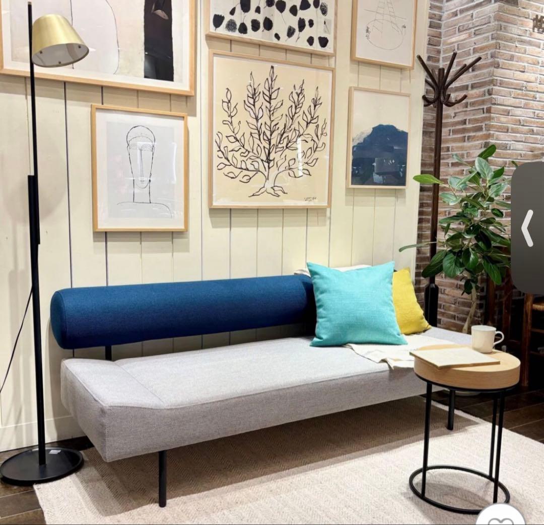 【IDÉE】DIVANCO SIDE TABLE Oak サイドテーブル 無印