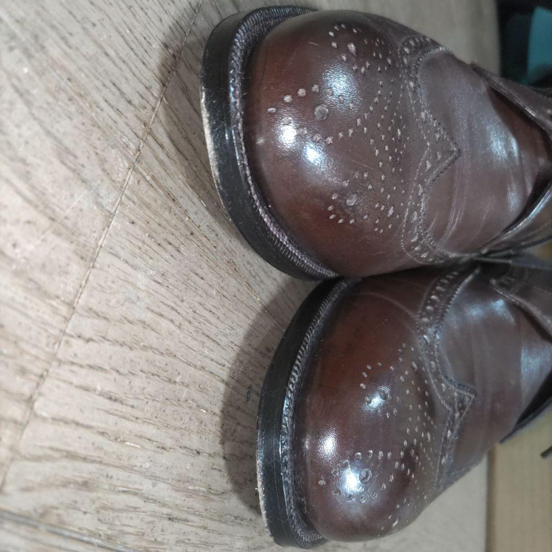 エンツォボナフェ　ENZO BONAFE　ブラウン ウィングチップ ブローグ