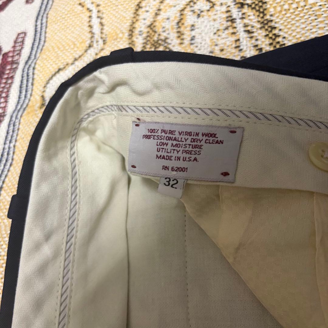 80s 90s USA製 ウール ギャバジン スラックス ギャバスラ 60s