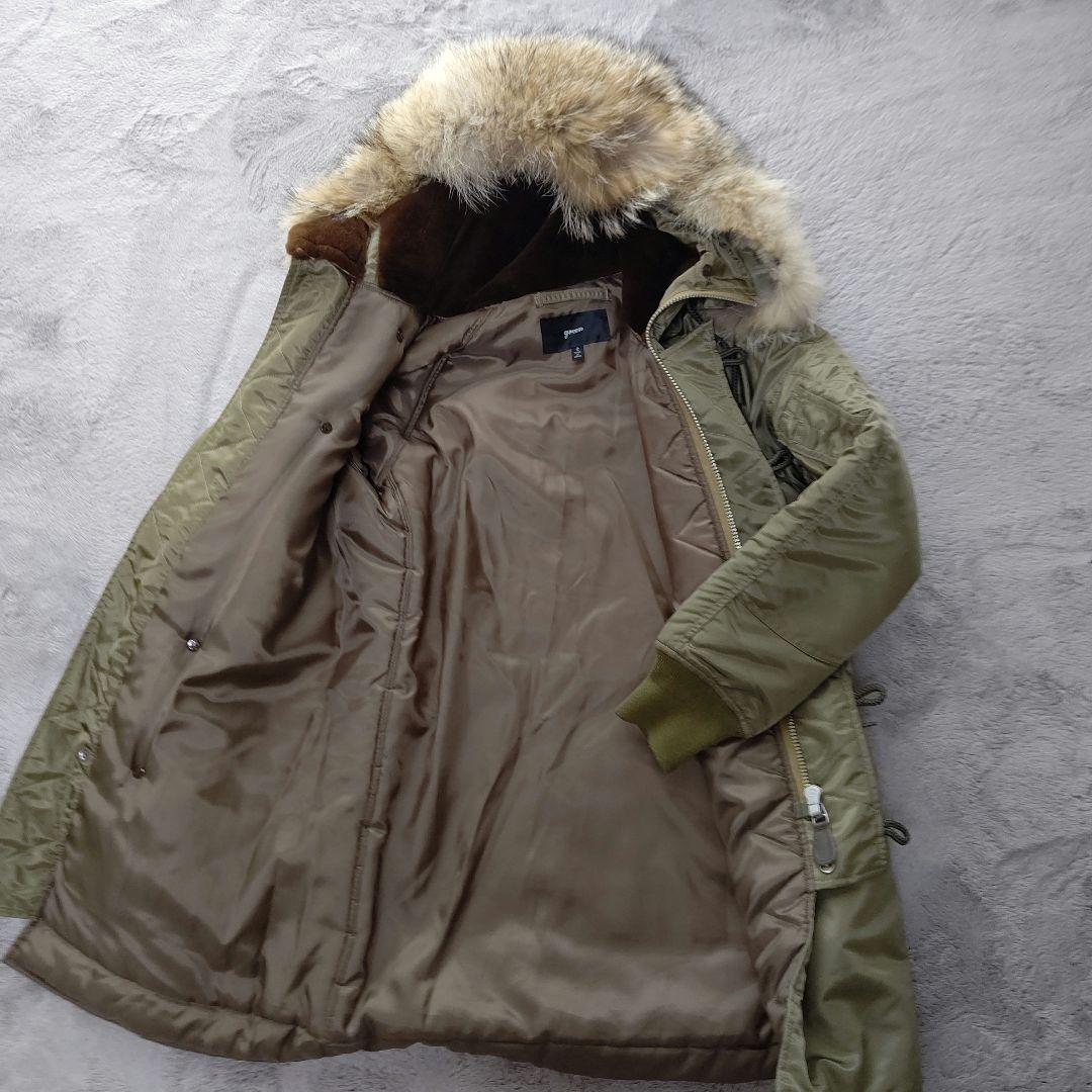 伊勢丹限定 green 現HYKE モッズコート N-3B サイズ２N3B