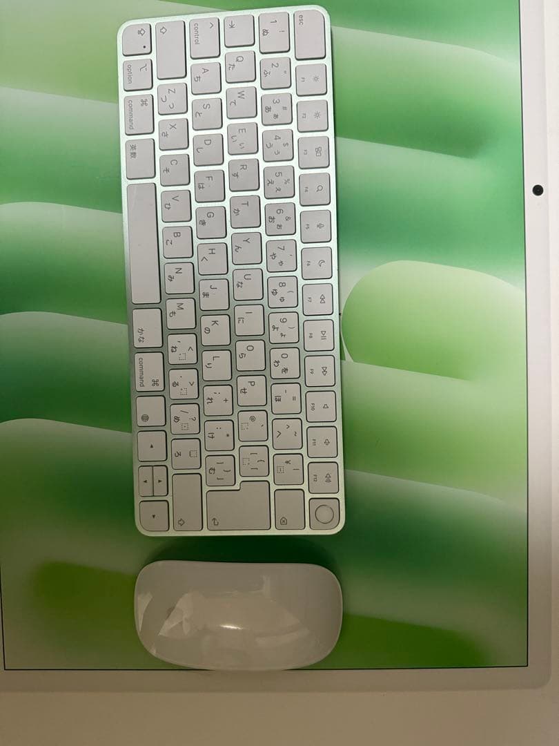 c*〜様 Apple iMac 256GB SSD ミントグリーン