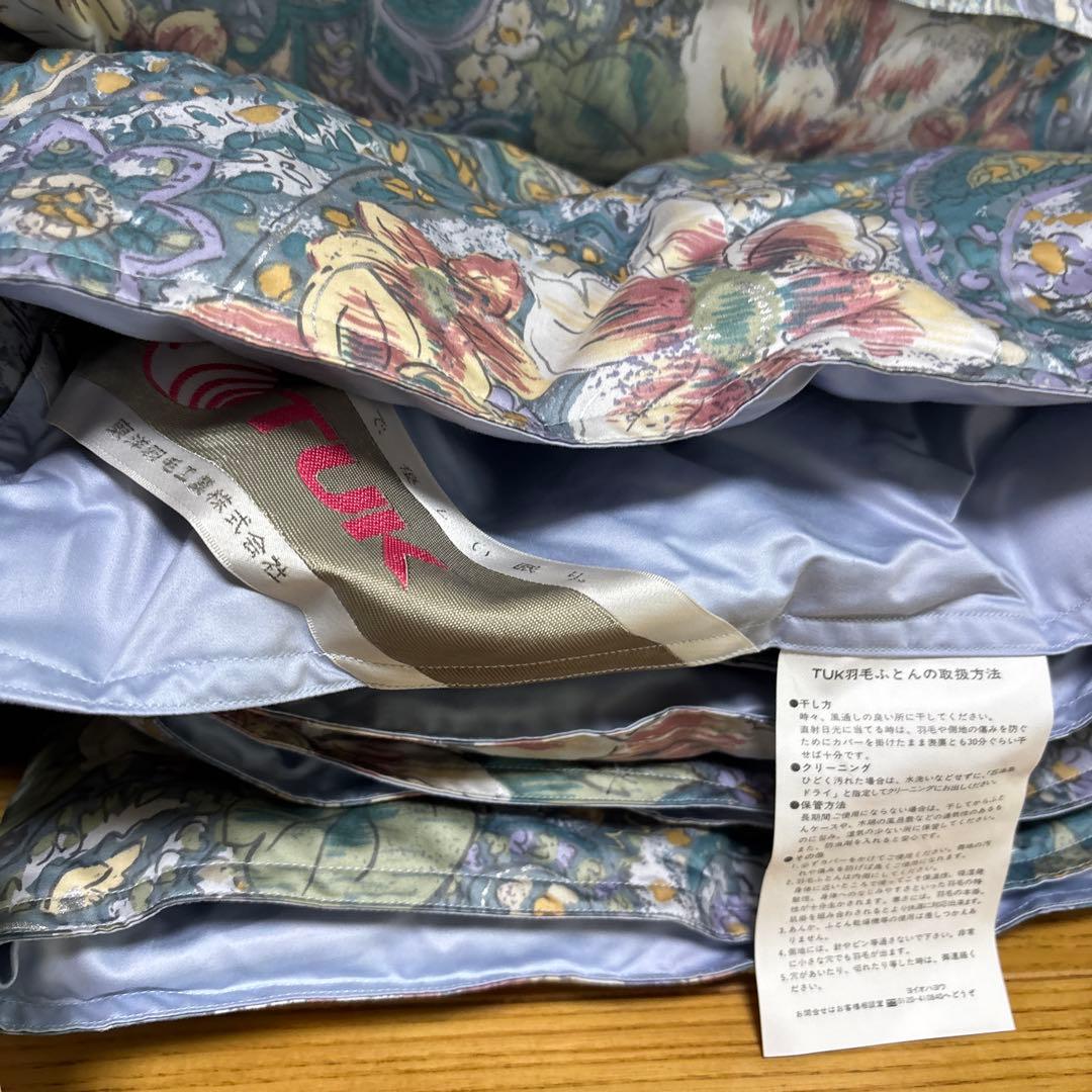 TUK 東洋羽毛 高級羽毛 羽毛布団　掛布団　敷布団 ダウンケット　枕