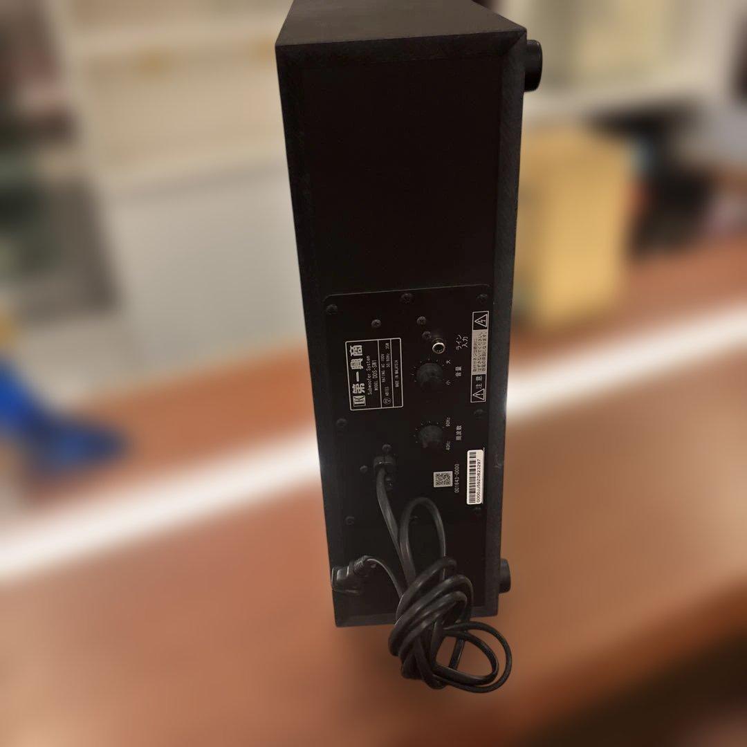 第一興商　DAM DDS-SW1 カラオケスピーカー　ウーハー低音