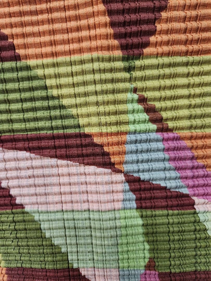 79619　ISSEY MIYAKE　ハイネック　半袖カットソー