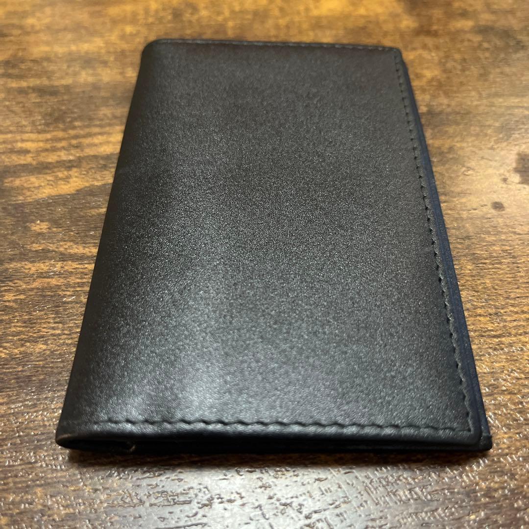ETTINGER エッティンガー 名刺入れ カードケース 黒×ネイビーほぼ未使用