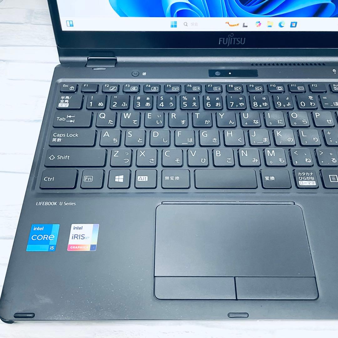 【美品】富士通 2in1ノートPC 第11世代i5 オフィス　FHD win11