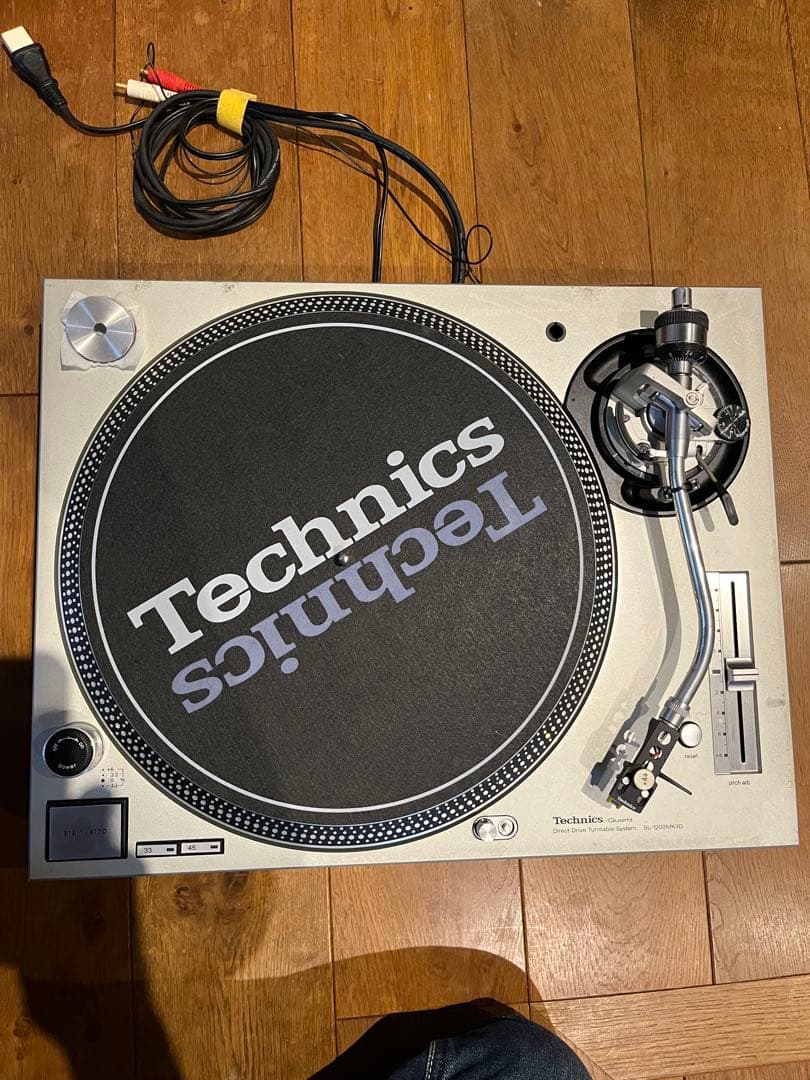 Technics sl1200mk3d アナログターンテーブル