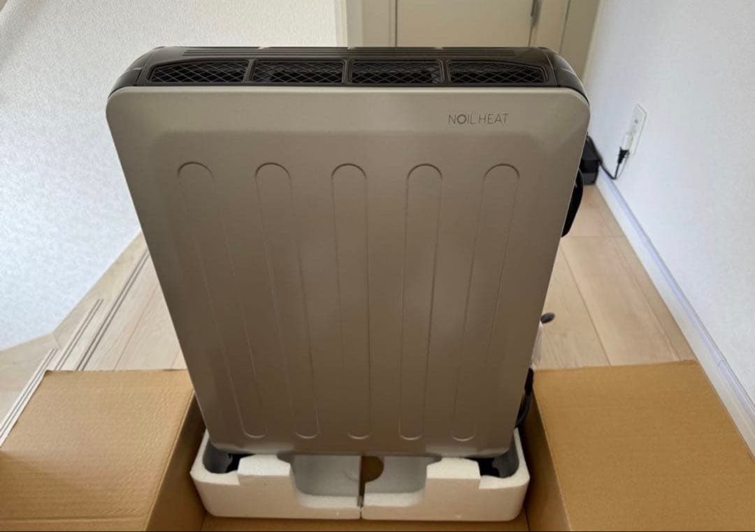 NOL HEAT グレー 電気ヒーター