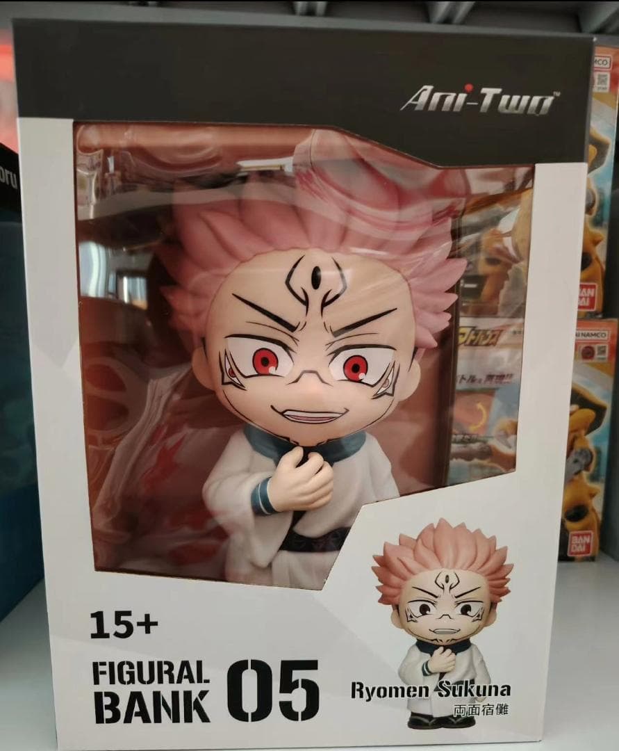 【呪術回戦】海外限定 両面宿儺 完成品フィギュア 貯金箱 SUNRISEPOP