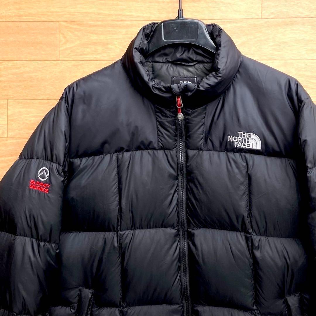 美品ザ ノースフェイス ダウンジャケット M ローツェ サミットシリーズ ダウン