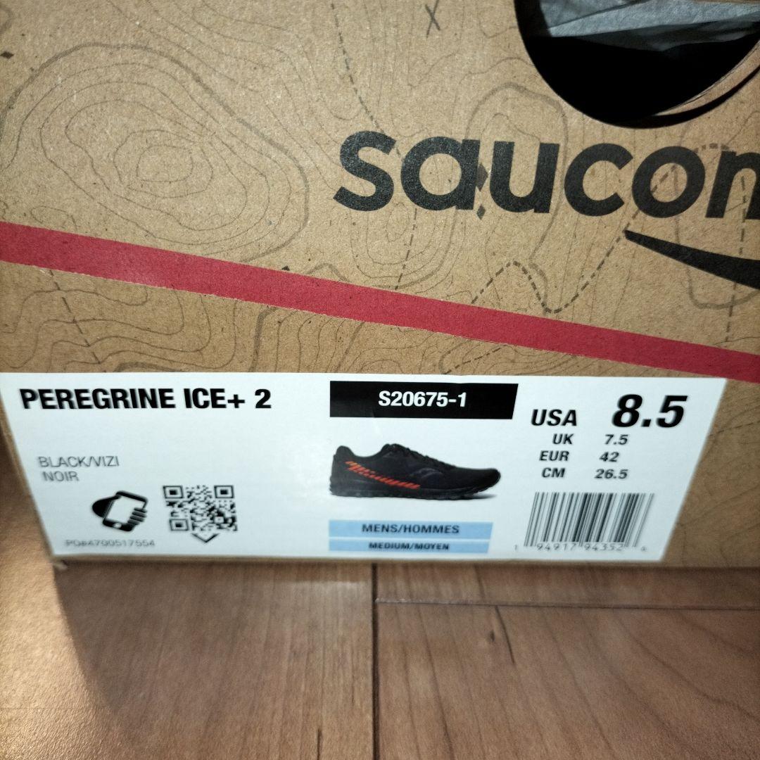 Saucony サッカニー ペレグリン アイス+2 未使用 26.5