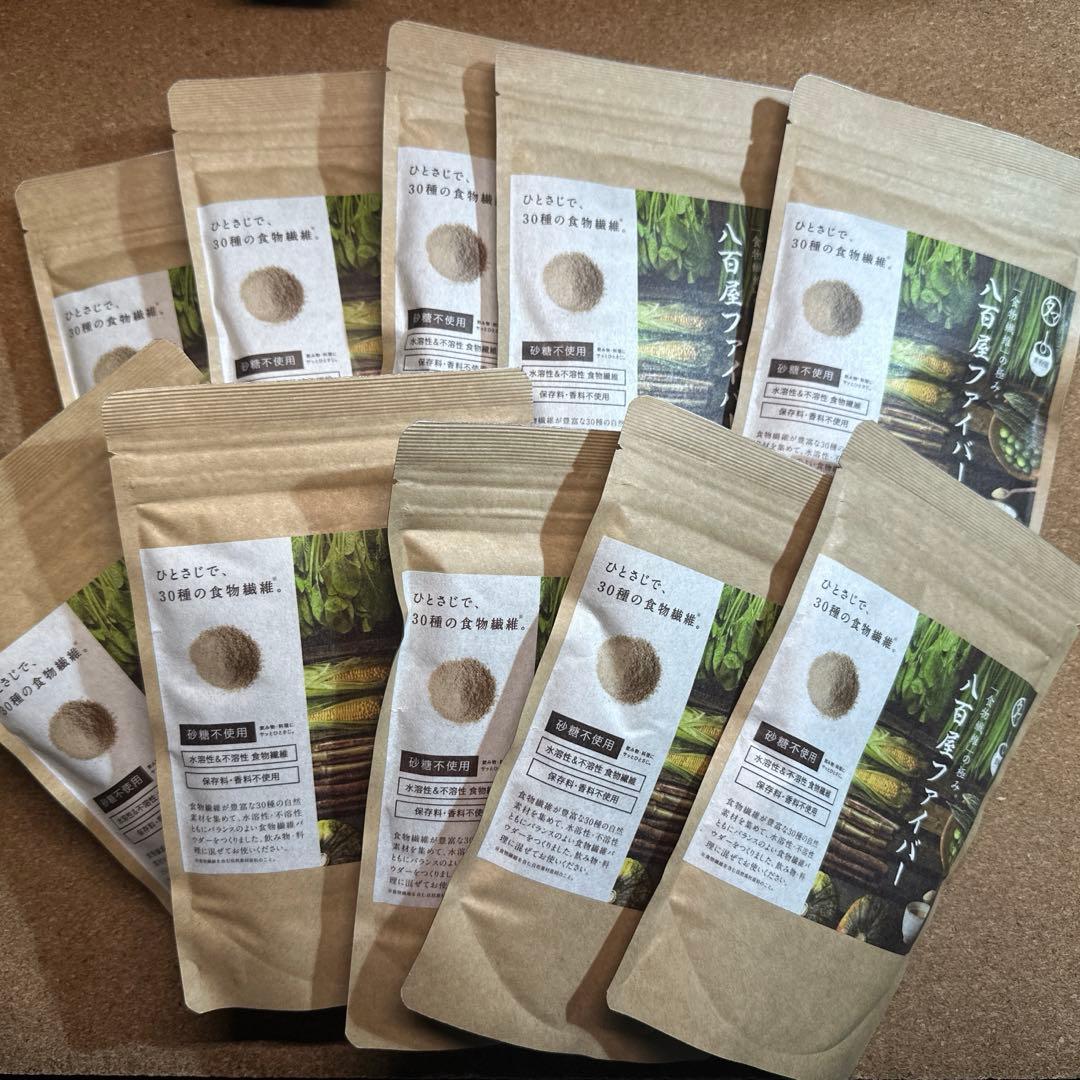 新品　タマチャンショップ　八百屋ファイバー１８０g×10袋