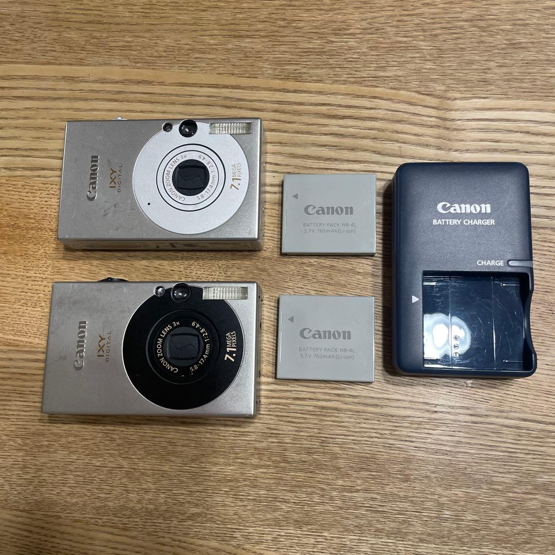 【コンデジ2台セット】Canon IXY DIGITAL10
