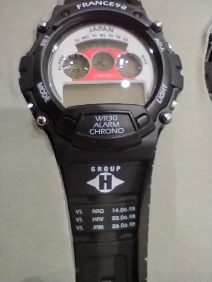 未使用美品！FIFAワールドカップ1998時計セット 全32本限No.0154