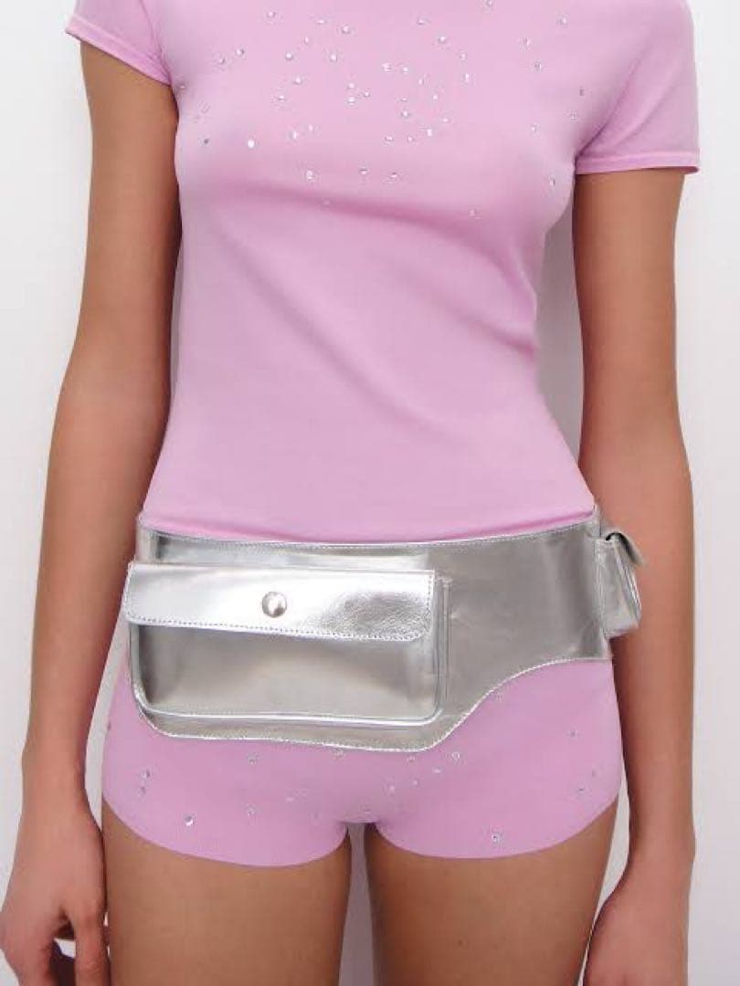 値下げ中gimaguas rino シルバーベルト／ウェストポーチ