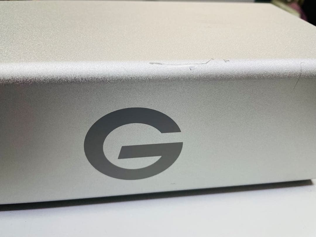 2台セット合計16TB、G-Technology G-RAID with USB