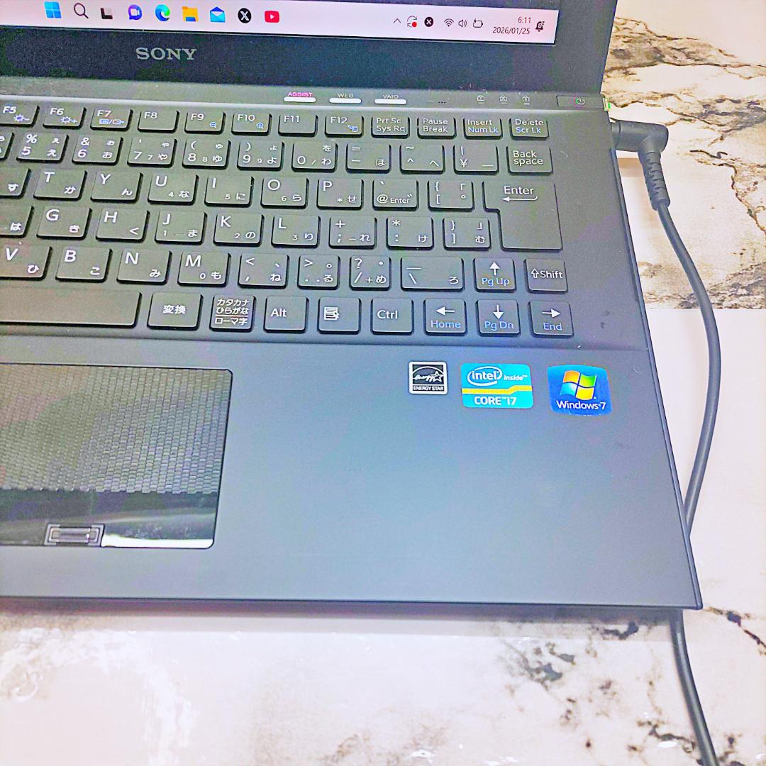最強Core-i7搭載ノートパソコン❤️爆速SSD❤️メモリ8G✨ハイスぺ☘️