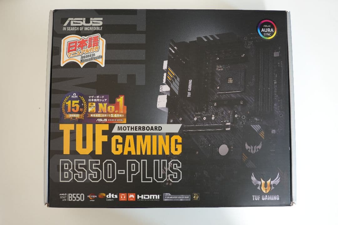 ASUS TUF GAMING B550-PLUS マザーボード