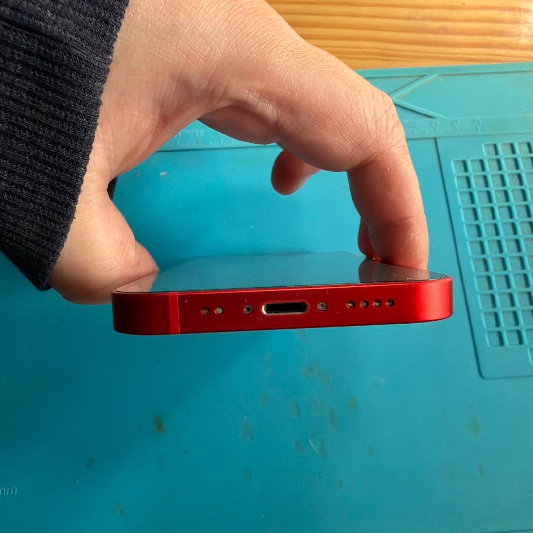 iPhone12 mini 64G レッド SIMフリー バッテリー100%