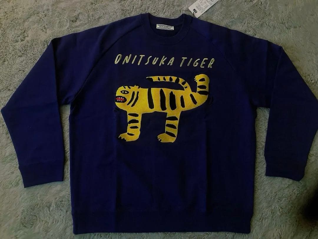 【新品未使用】⭐︎オニツカタイガー⭐︎ロゴ入りスウェット⭐︎