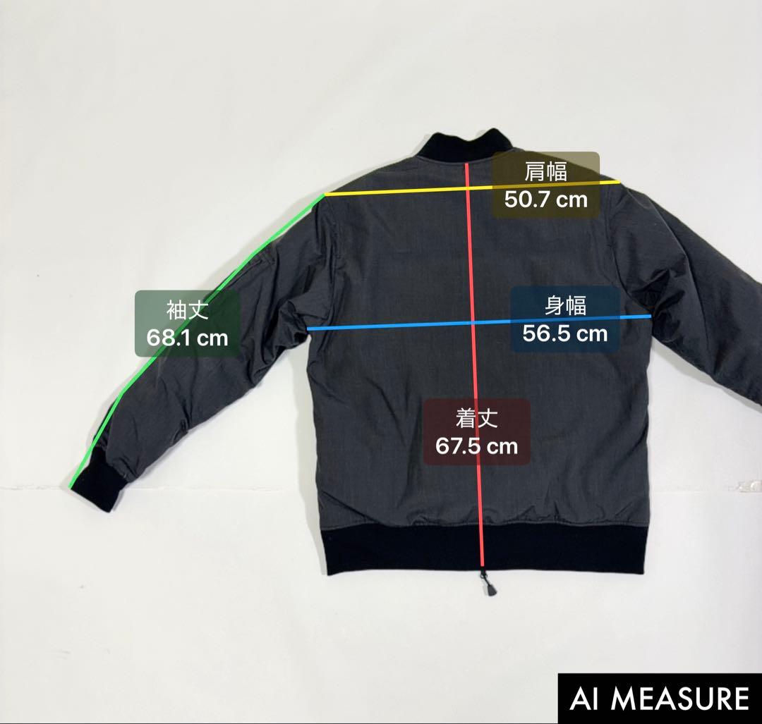 ナンガ ヒノックダウンジャケット タキビ MA-1 アウター ブラック L
