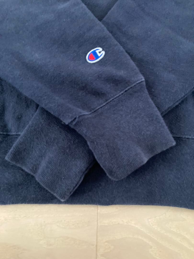 チャンピオン　リバースウィーブ　YALE ネイビー　REVERSEWEAVE