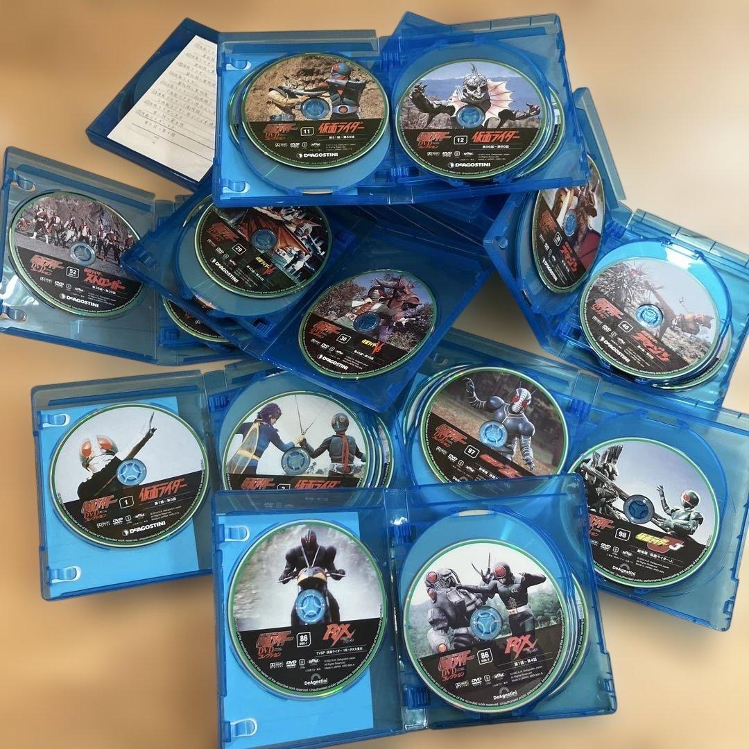 DeAGOSTINI 仮面ライダー DVDコレクション 1～98巻セット