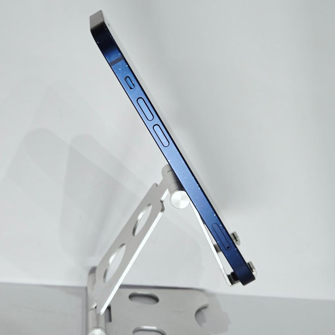 06 iPhone12 ブルー SIMフリー バッテリー83%