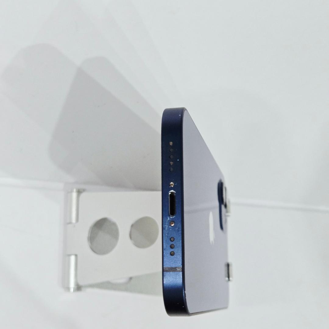 06 iPhone12 ブルー SIMフリー バッテリー83%